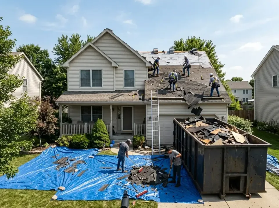roof-replacement-debris-remova-004 — frequently asked questions, Cheapest Dumpster Rentals in Lakewood Ranch, FL